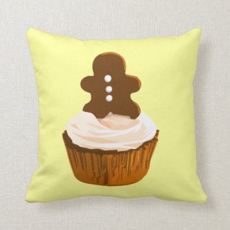 Coussin Petit gâteau de bonhomme en pain d'épice