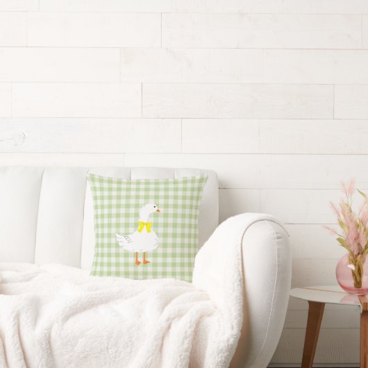 Coussin Petit gingham d'oie (Canapé)