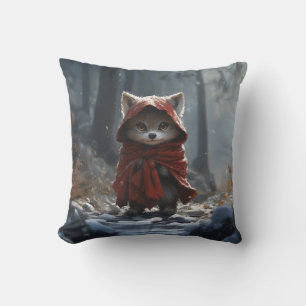 Coussin Petit loup chaperon rouge
