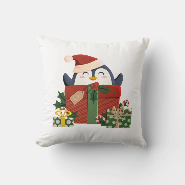 Coussin Petit manchot (Recto)