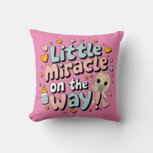 Coussin Petit miracle sur le chemin