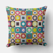 Coussin petit oiseau carré petit (Verso)