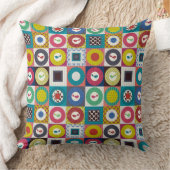 Coussin petit oiseau carré petit (Couverture)