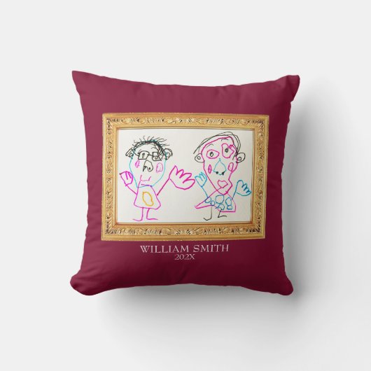 Coussin Petit ornement chef-d'oeuvre (Recto)