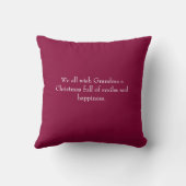 Coussin Petit ornement chef-d'oeuvre (Verso)