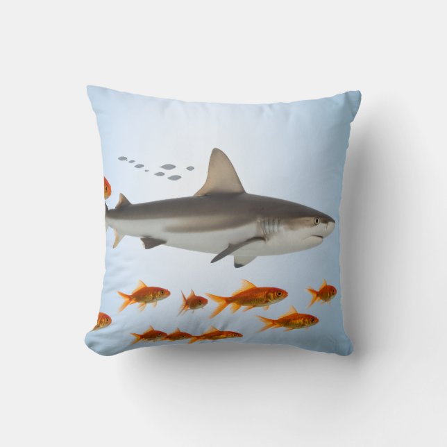 Coussin Petit Poisson Grande Ombre (Recto)