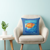 Coussin Petit poisson orange (Chaise)