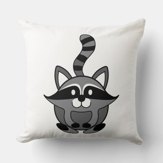 Coussin Petit Raton Laveur (Recto)