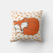 Coussin Petit renard dormant (Verso)