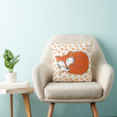 Coussin Petit renard réversible dormant/assis (Chaise)