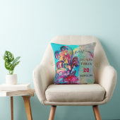 Coussin PETITE ELF DE CHAMPIGNONS BABY SHOWER Garçon Statu (Chaise)