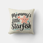 Coussin Petite étoile de maman qui fait chaud au coeur (Recto)