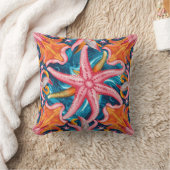 Coussin Petite étoile de mer rose (Couverture)