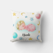 Coussin Petite fille douce (Recto)