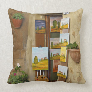 Coussin Petite pente avec des oeuvres d'art à vendre sur l