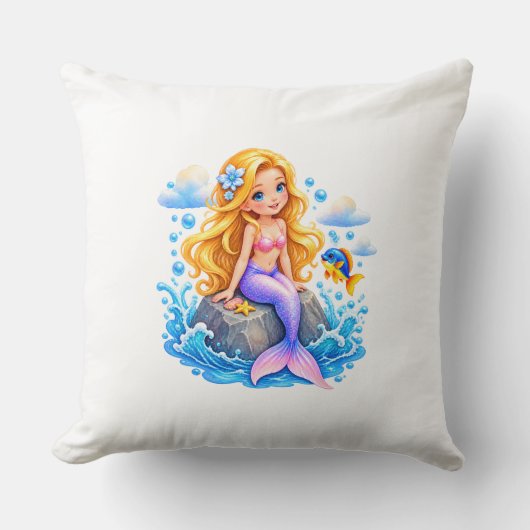Coussin Petite Sirène (Recto)
