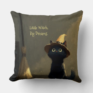 Coussin Petite Sorcière, Grands Rêves