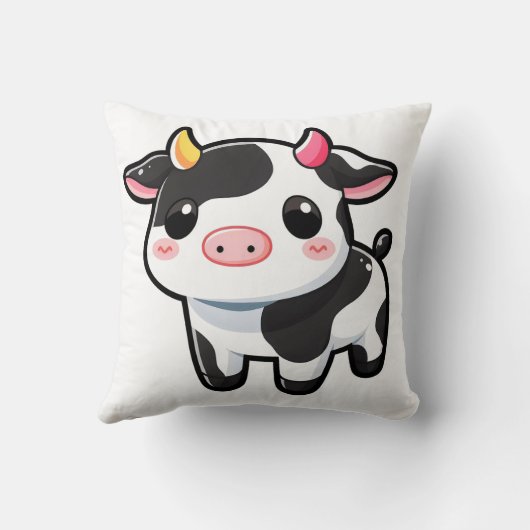 Coussin Petite vache mignonne (Verso)
