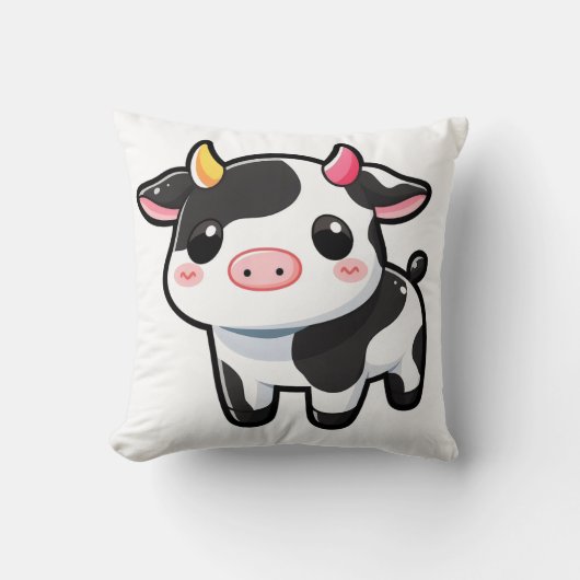 Coussin Petite vache mignonne (Recto)