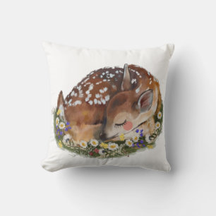 Coussin Petites filles de cerfs