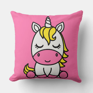Coussin Petites filles Unicorn Pony