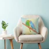 Coussin Petits bougies de baiser -acrylique sur arrière -  (Chaise)