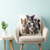 Coussin Petits Chiens adorables (Chaise)
