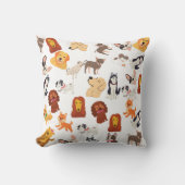 Coussin Petits Chiens Drôle (Recto)