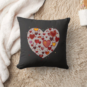 Coussin Petits Coeurs