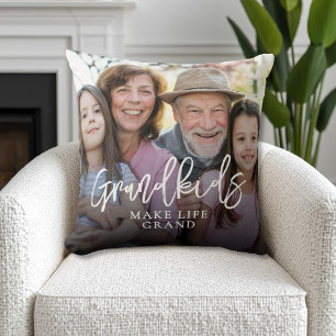 Coussin Petits-enfants rendent la vie grandiose Photo