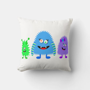 Coussin Petits monstres mignons