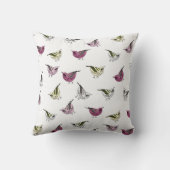 Coussin Petits oiseaux (Verso)