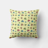 Coussin Petits Tracteurs, Citron, Cuisine (Verso)