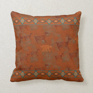 Coussin Pétroglyphes de canyons de sud-ouest