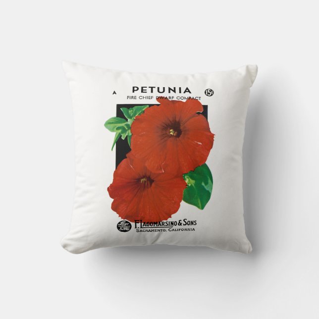 Coussin Petunia (Recto)