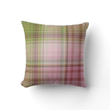 Pétunias roses damier rose et vert
