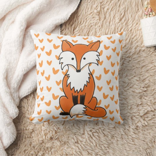 Coussin Peu de Fox (Couverture)