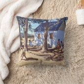 Coussin Peu de Karoo blanc Afrique du Sud de maison (Couverture)
