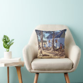 Coussin Peu de Karoo blanc Afrique du Sud de maison (Chaise)