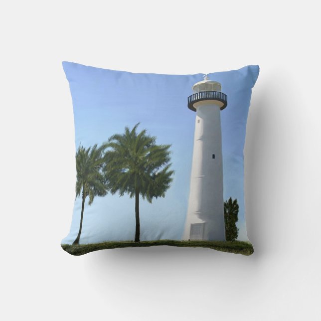 Coussin phare de biloxi (Recto)