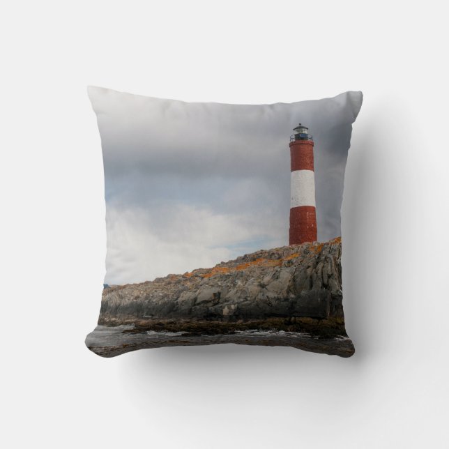 Coussin Phare du canal de Beagle (Recto)