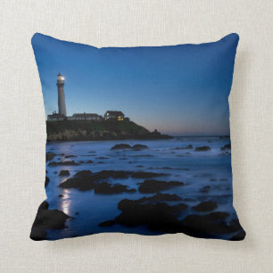 Coussin Phare Half Moon Bay, Ca de point de pigeon