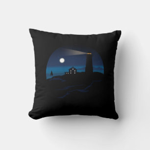 Coussin Phare - Nuit