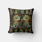 Coussin Pharoah Iguana (Recto)