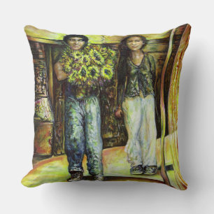 Coussin Phase de ChapeI Sixtine d'un ChaIIenge