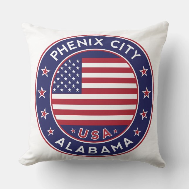 Coussin Phenix, Alabama (Recto)