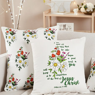 Coussin Philippiens 1:6