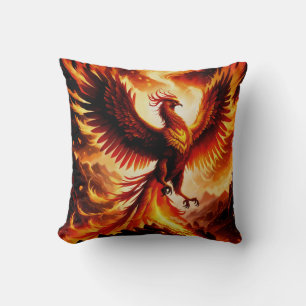 Coussin Phoenix se lève des cendres