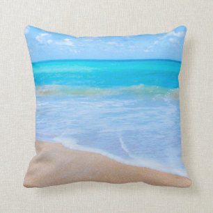 Coussin Photo Amazing Beach Tropical Scene