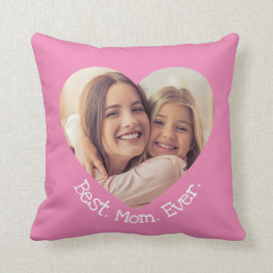 Coussin Photo amusante Personnalisée Meilleure Maman Jamai